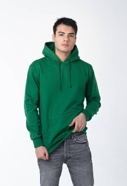 Светло-зелёное мужское худи Светло-зелёное мужское худи