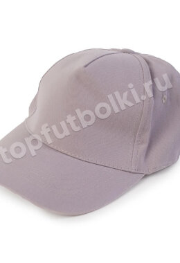 Светло-серая бейсболка