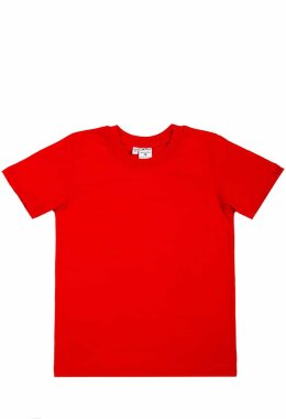 Красная детская футболка Красная детская футболка
